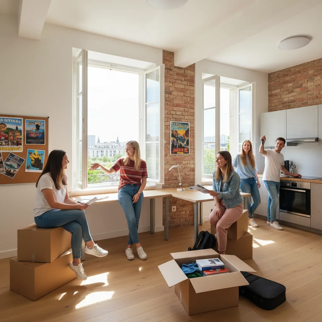 Alojamento Estudantil na Europa: Residências vs Apartamento