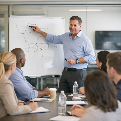 Como otimizar processos relacionados com Vendas, Marketing e Atendimento através da formação profissional
