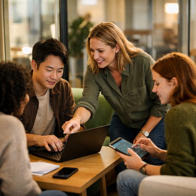 Como implementar competências digitais em equipas com experiência média