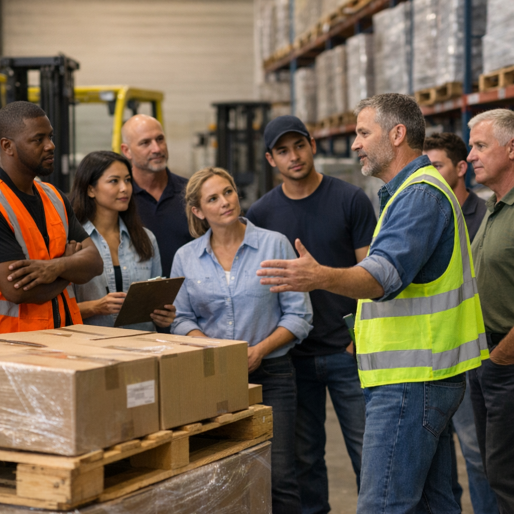 Como as empresas podem melhorar Logística e Operações através da Formação Profissional