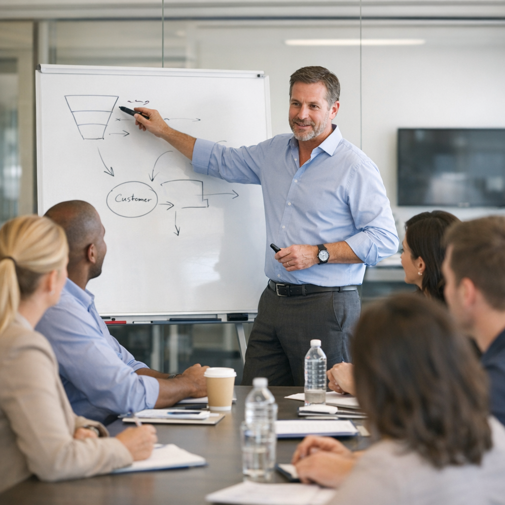 Como otimizar processos relacionados com Vendas, Marketing e Atendimento através da formação profissional