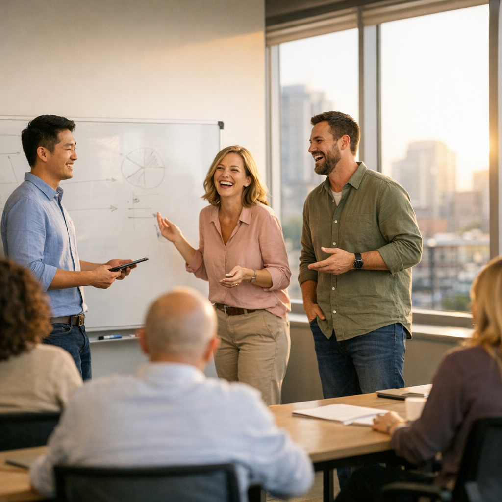 Como desenvolver competências em equipas médias: exemplos práticos