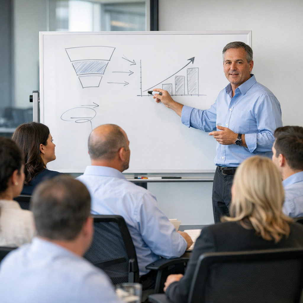 Guia para Empresas sobre Formação Profissional: Aplicação Eficaz em Vendas, Marketing e Atendimento