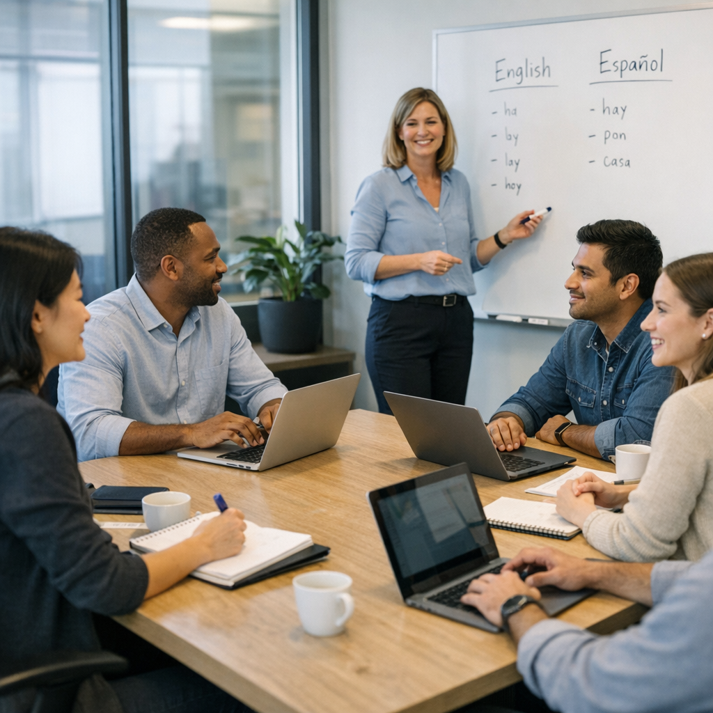 Como planear iniciativas de Formação Linguística para Equipas nas organizações