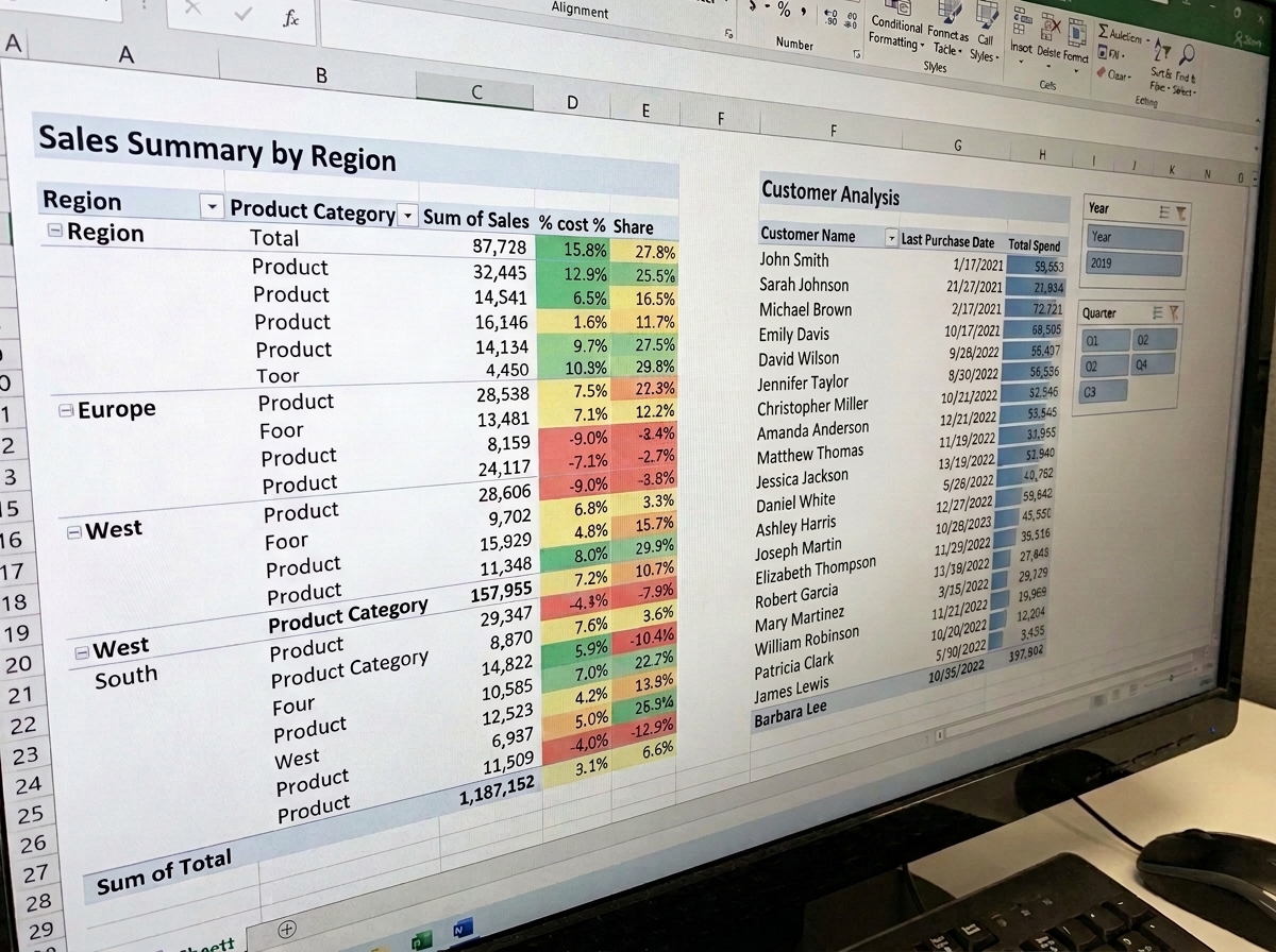 Excel para Análise e Automatização de Dados