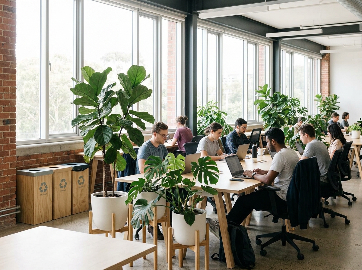 Green Office: Práticas Sustentáveis no Local de Trabalho