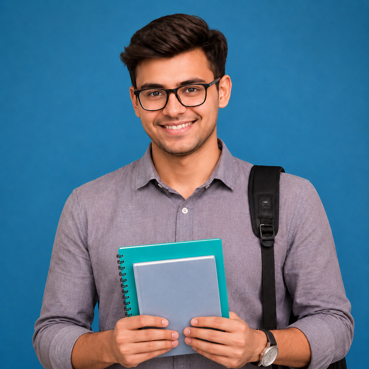 Aluno em preparação para o exame IELTS