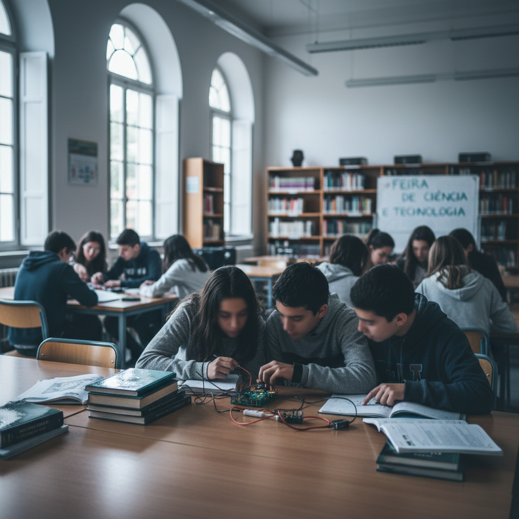 Escolas de Fátima dinamizam feira de ciência e tecnologia com projetos de alunos — Faro