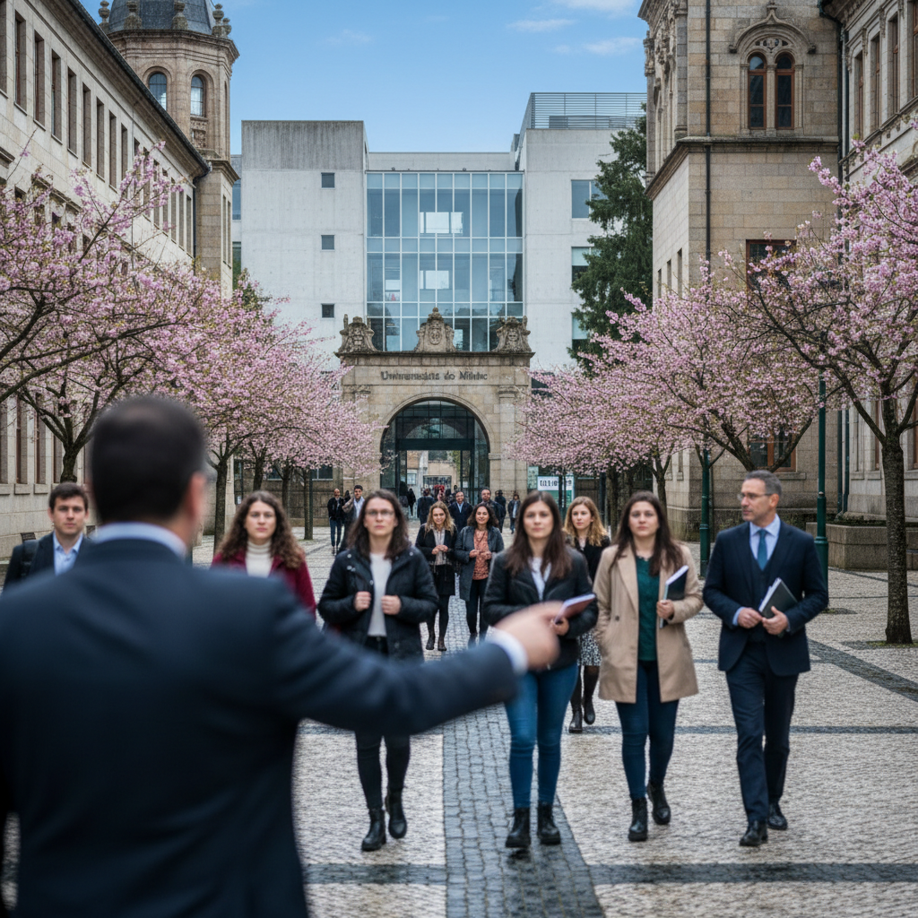 Ministro da Educação visita Universidade do Minho em Braga para impulsionar ciência e inovação