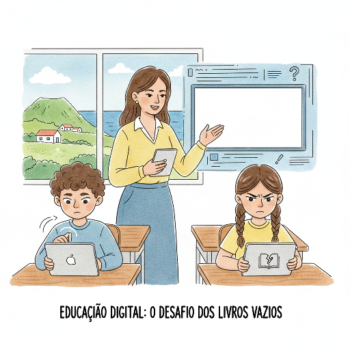 Acesso a manuais digitais continua a falhar para alunos nos Açores