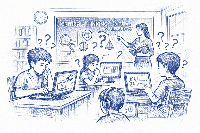 Desinformação nas Escolas Portuguesas: Alunos de Évora Aprendem a Detectar Conteúdos Falsos