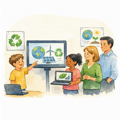 Escola Afonso de Paiva destaca-se com projeto ambiental inovador e reforça literacia digital no 1º ciclo