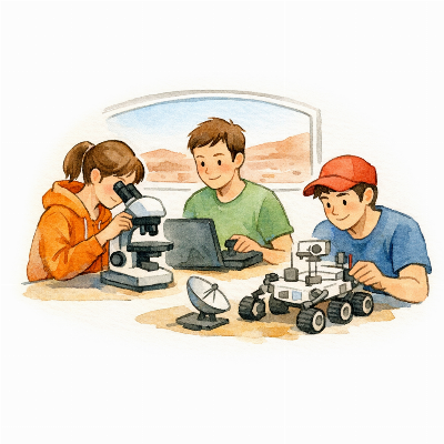 EXPLORE-2: Simulação de Missão a Marte no Alqueva promove inovação educativa STEAM em Portugal