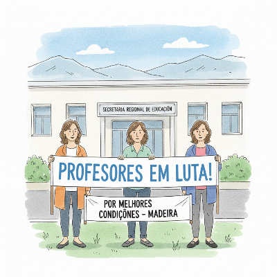 Greve dos docentes do pré-escolar e 1.º ciclo na Madeira com adesão de 60%: impacto para alunos e famílias
