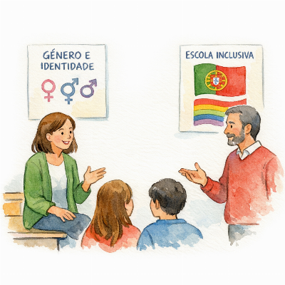 Lei sobre identidade de género em Portugal gera controvérsia e impacto na comunidade escolar
