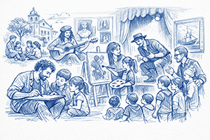 Projeto 'A Nossa Voz' em Évora: 18 Artistas Mediadores para Revolucionar a Educação Artística no Alentejo