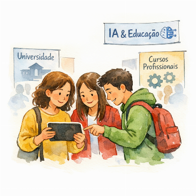 Feira Qualifica 2026 reforça debate sobre inteligência artificial e novas rotas educacionais em Portugal
