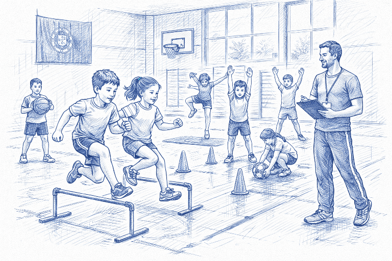 Desporto nas Escolas em Portugal: Ainda Há Crianças Sem Uma Hora Semanal de Educação Física