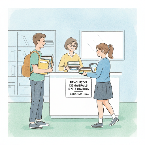 Calendário de Devolução de Manuais e Kits Digitais na Escola Básica e Secundária da Chamusca