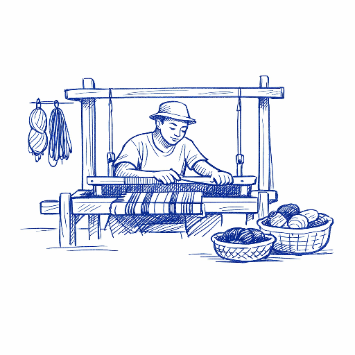 Único artesão de 'panu di téra' em Portugal destaca importância do ensino das tradições culturais na educação