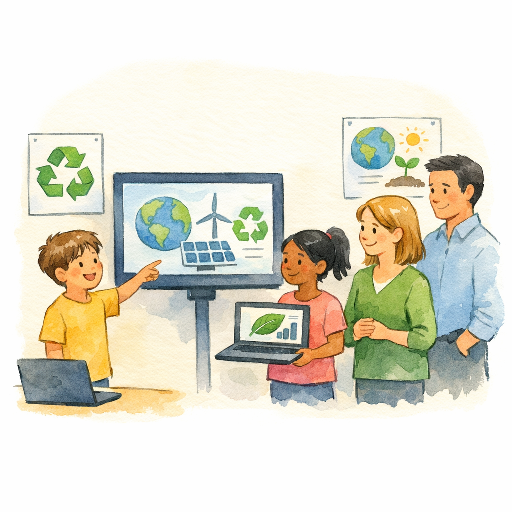 Escola Afonso de Paiva destaca-se com projeto ambiental inovador e reforça literacia digital no 1º ciclo