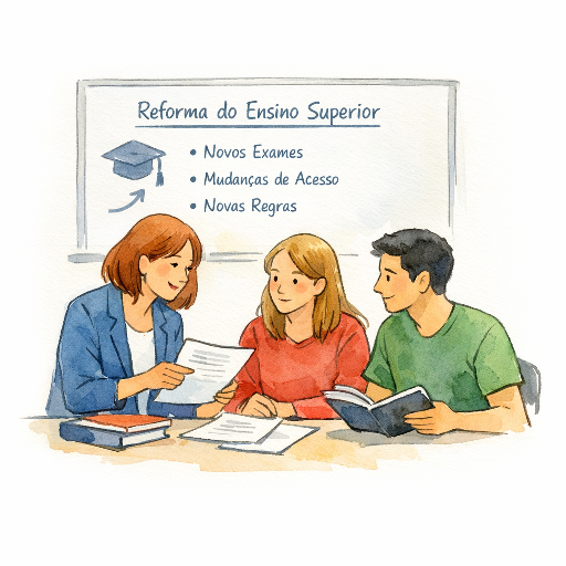 Ministro da Educação propõe revisão das regras para ingresso no Ensino Superior fora do concurso nacional em Portugal