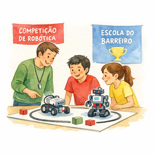 Ministro da Educação destaca inovação tecnológica nas escolas do Barreiro com Olimpíadas da Robótica