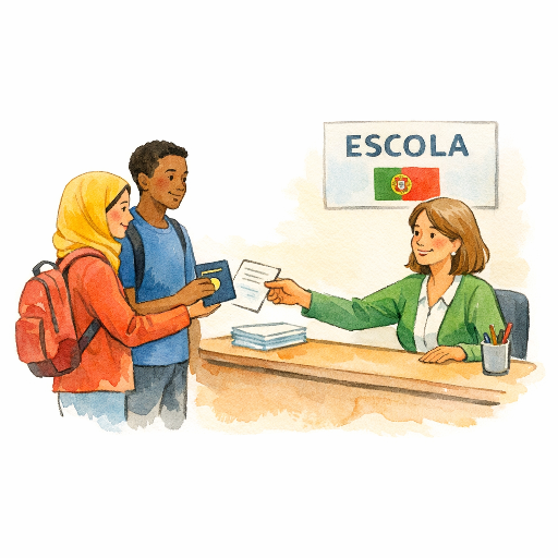 Portugal exige visto de residência para estudantes estrangeiros nas escolas portuguesas: o que muda em 2026
