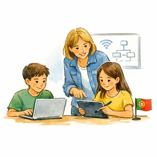 Projeto ZERO1 expande ensino da computação a 7.100 alunos no Porto e Matosinhos