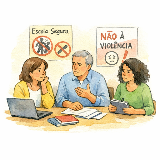 Violência nas Escolas em Portugal: Professores Exigem Linha SOS e Denunciam Autoridade em Declínio