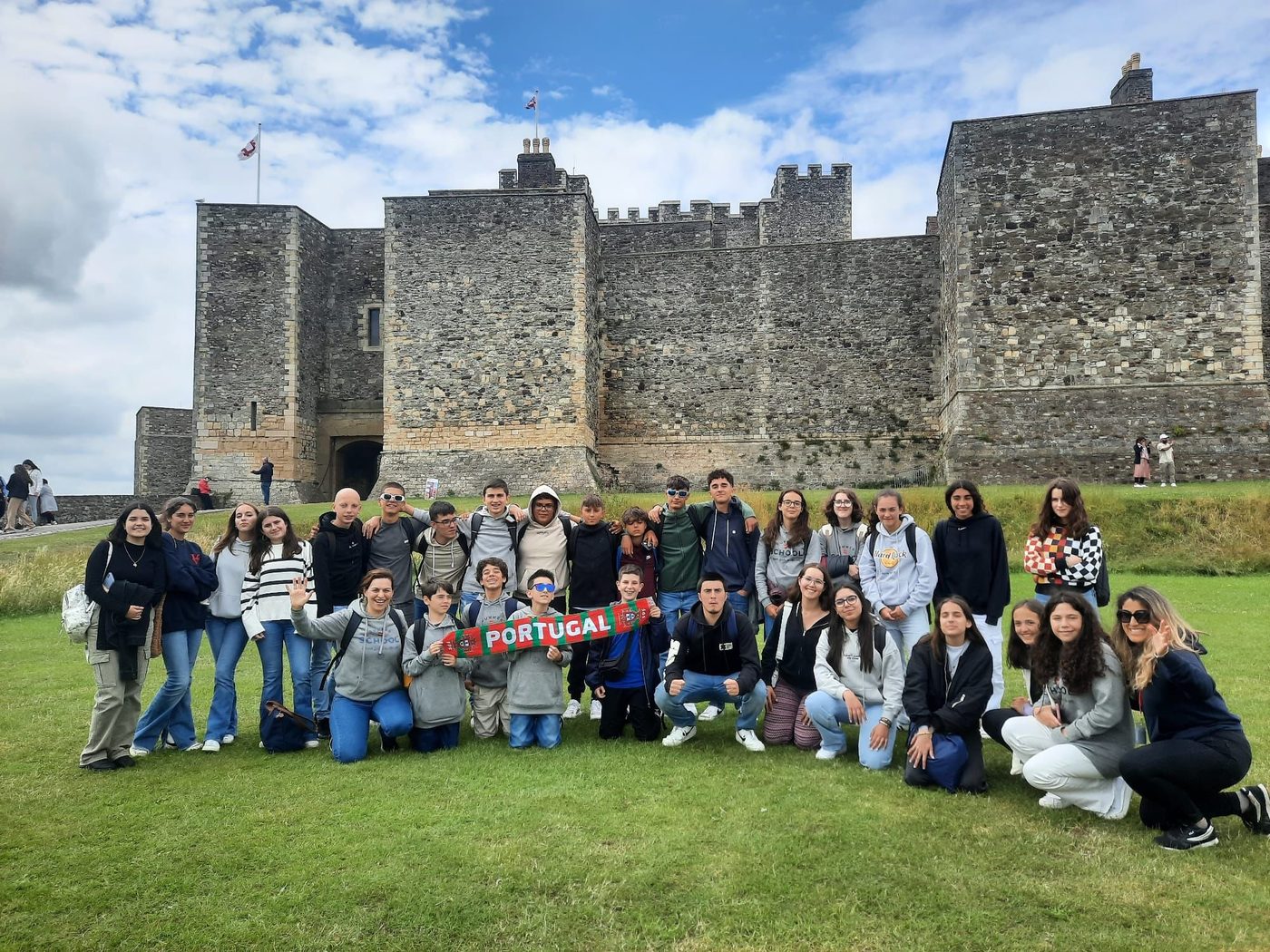 Visita a um castelo — Summer School Da Vinci