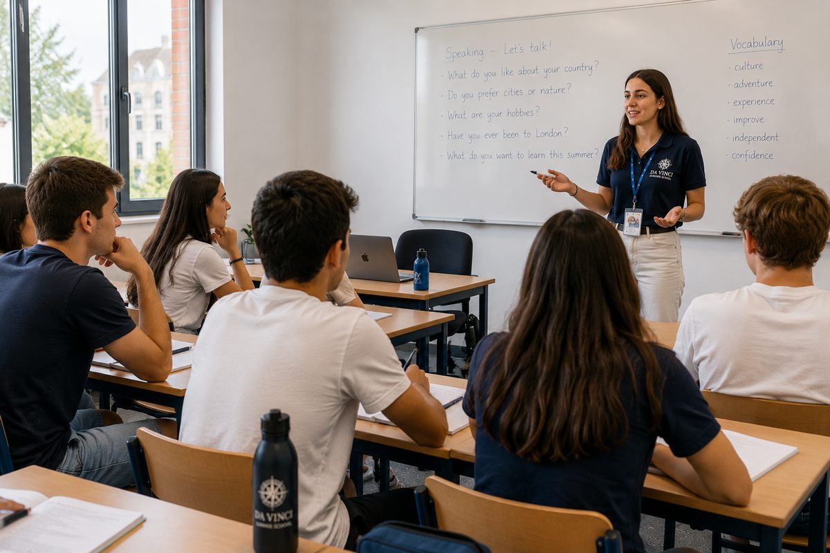 Sala de aula — Summer School Da Vinci
